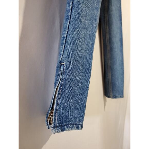 P.S. Gitano NWT Lot of 2 Vintage 80's Acid Wash Mom Jeans Size 13/14 Short Denim - Picture 7 of 13